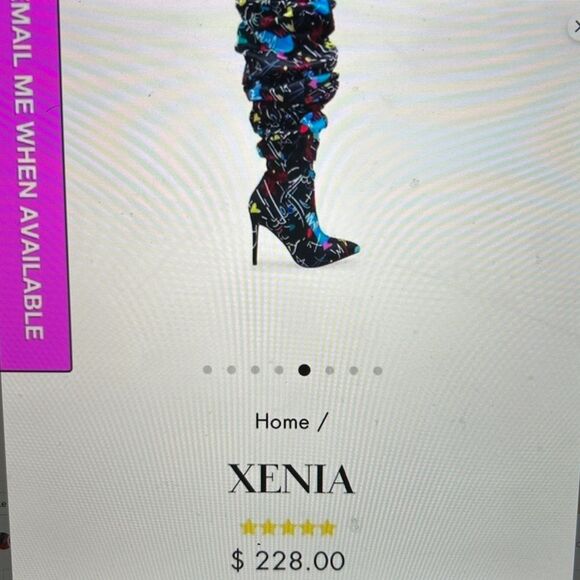 Lemon drop privileged Heels Thigh high Womens Size 8 Stunning - Picture 5 of 12